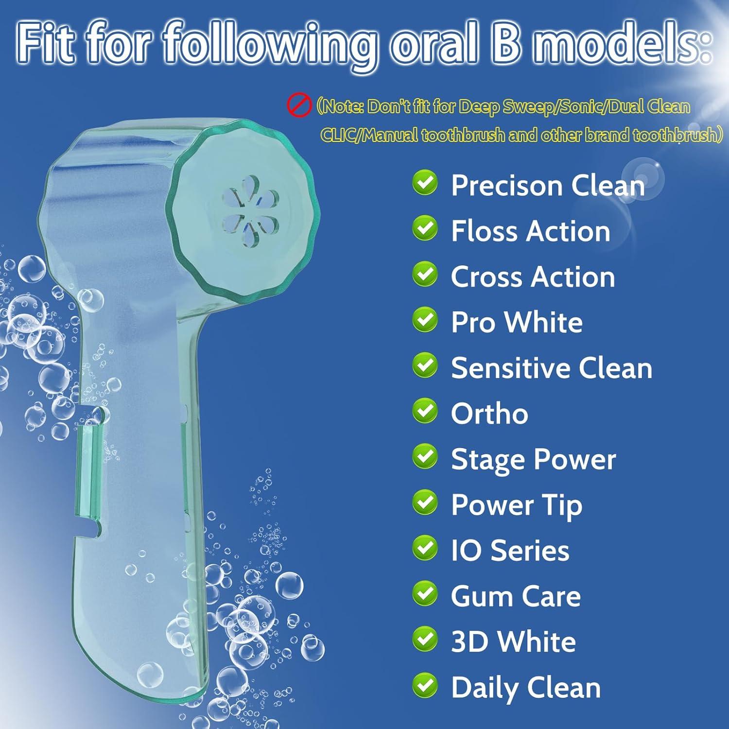 Funda de cepillo de dientes Aoremon para Oral-B iO 10 - 8 unidades