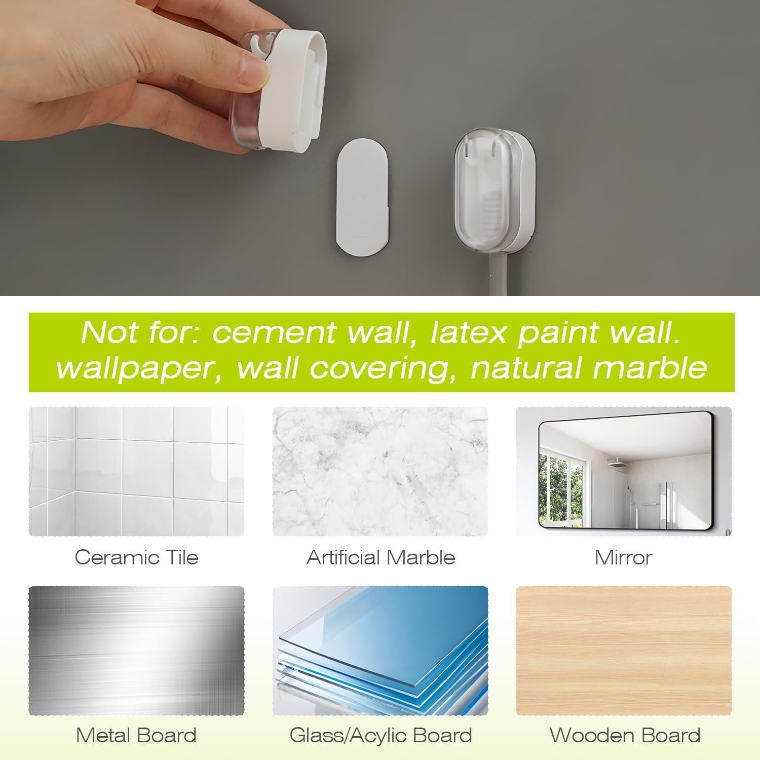 5 Cubiertas Protectores de Silicona para Cabezas de Cepillo