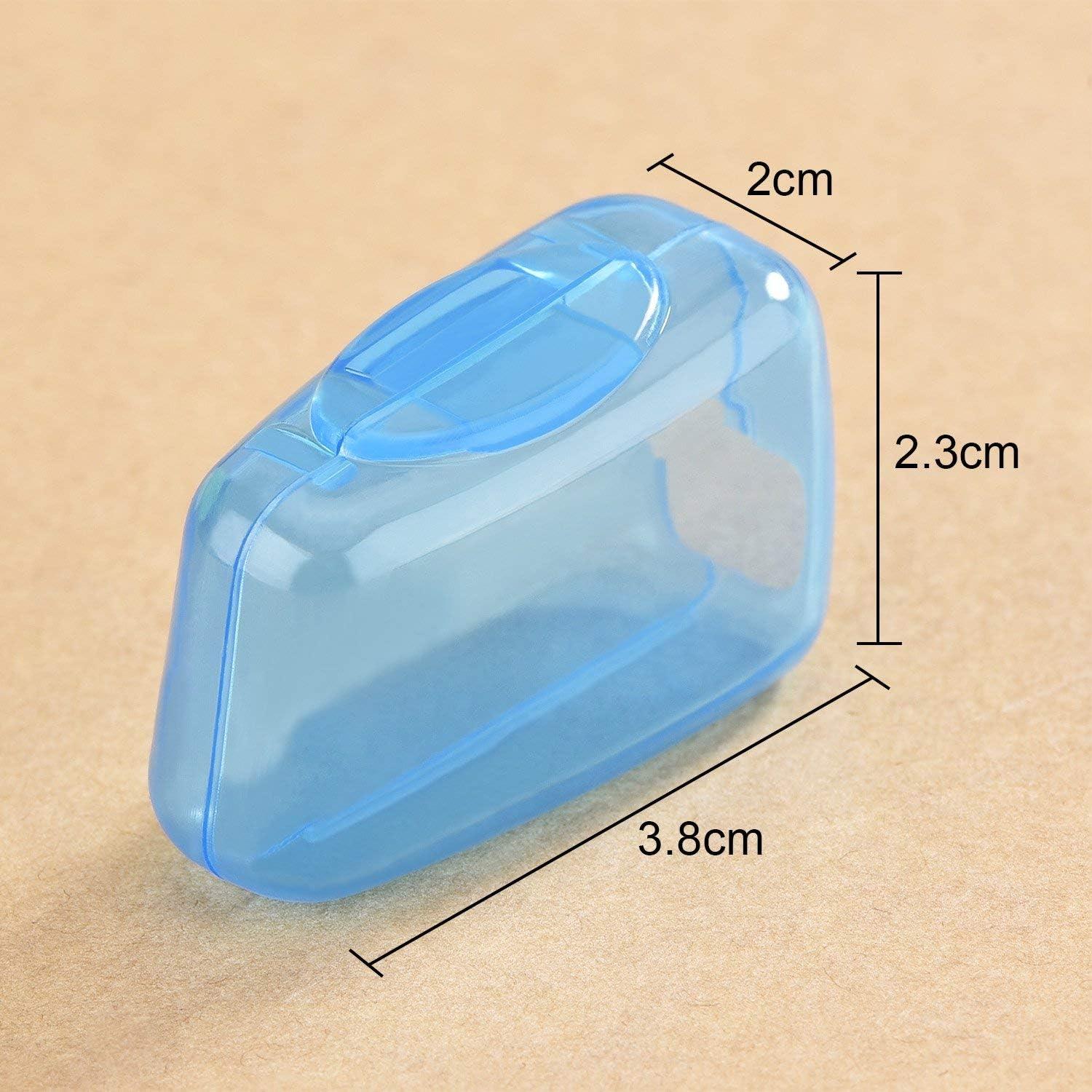 Cubiertas Portátiles para Cabezas de Cepillo de Dientes Shappy - 10 Piezas en 5 Colores