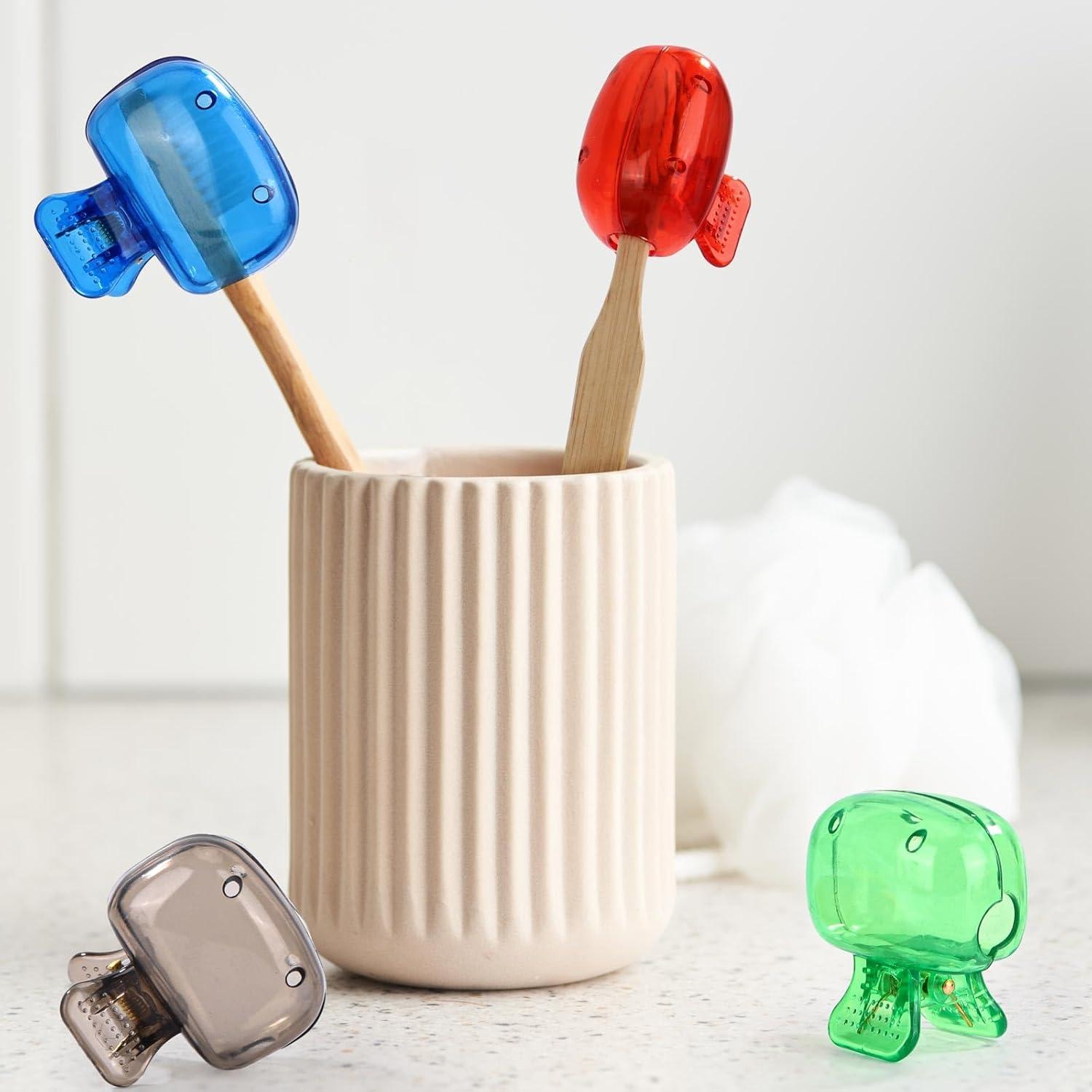 Cubiertas de Cepillo de Dientes Tecbeauty 12 Pcs Viaje