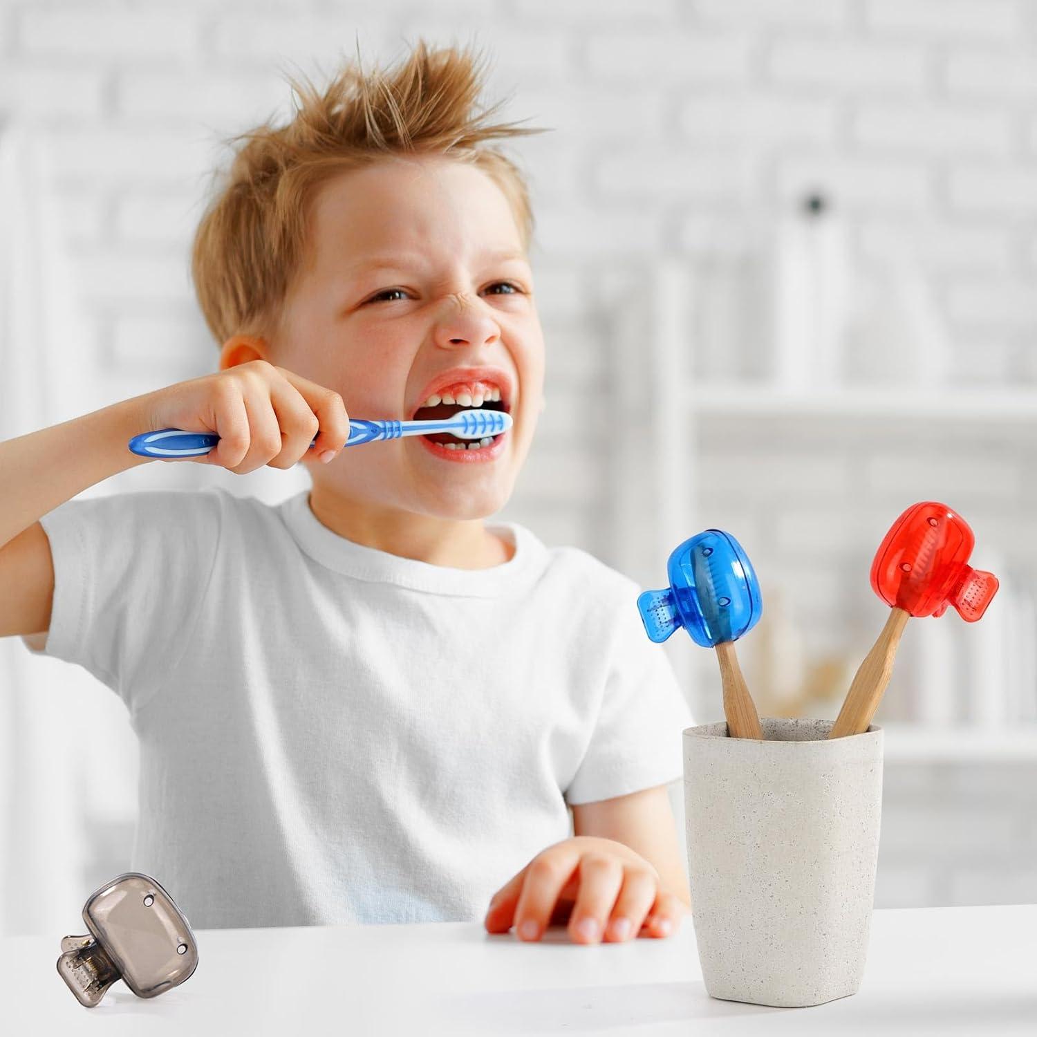 Cubiertas de Cepillo de Dientes Tecbeauty 12 Pcs Viaje