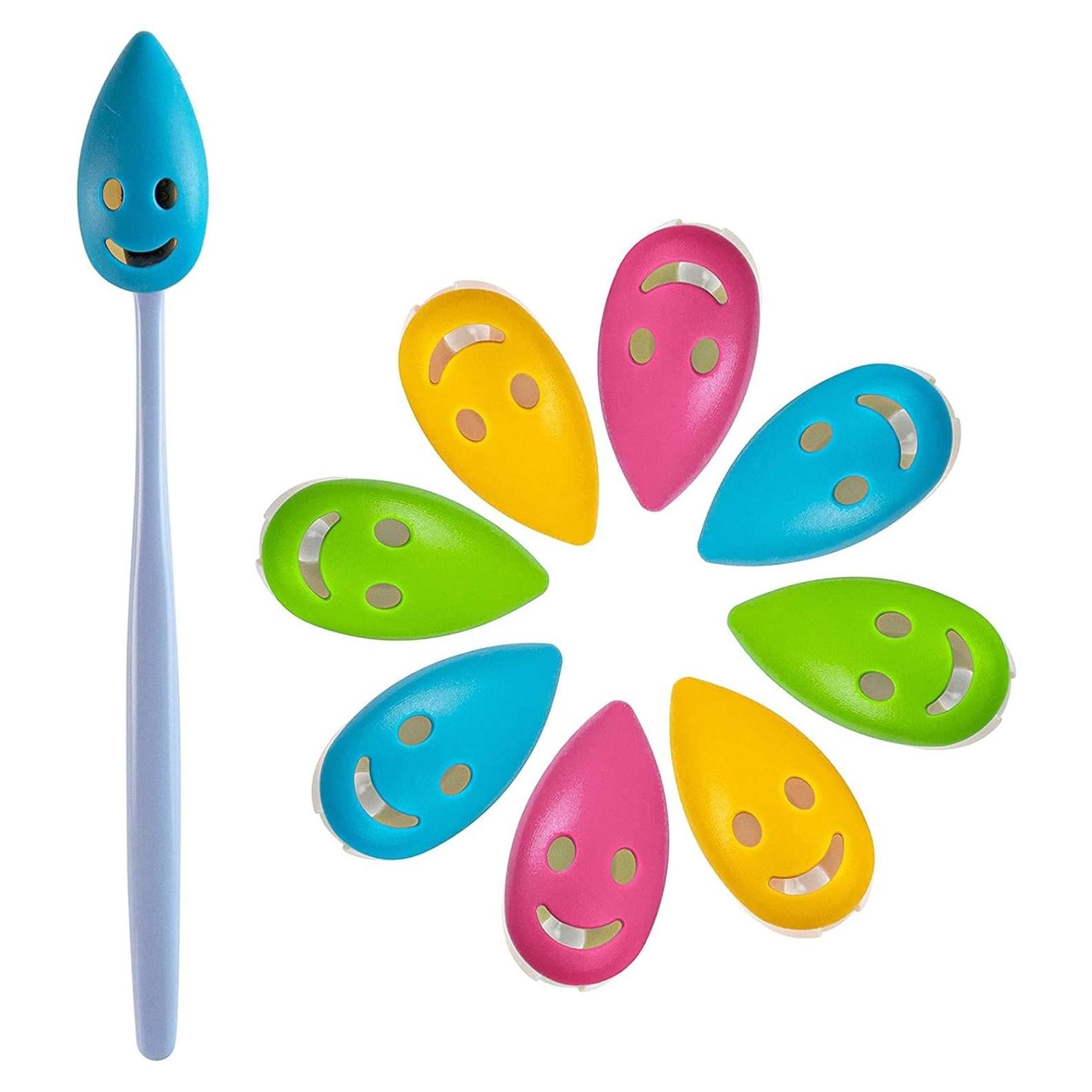 Tapa de Cabeza de Cepillo de Dientes AUEAR 8 Paquete Ventosa