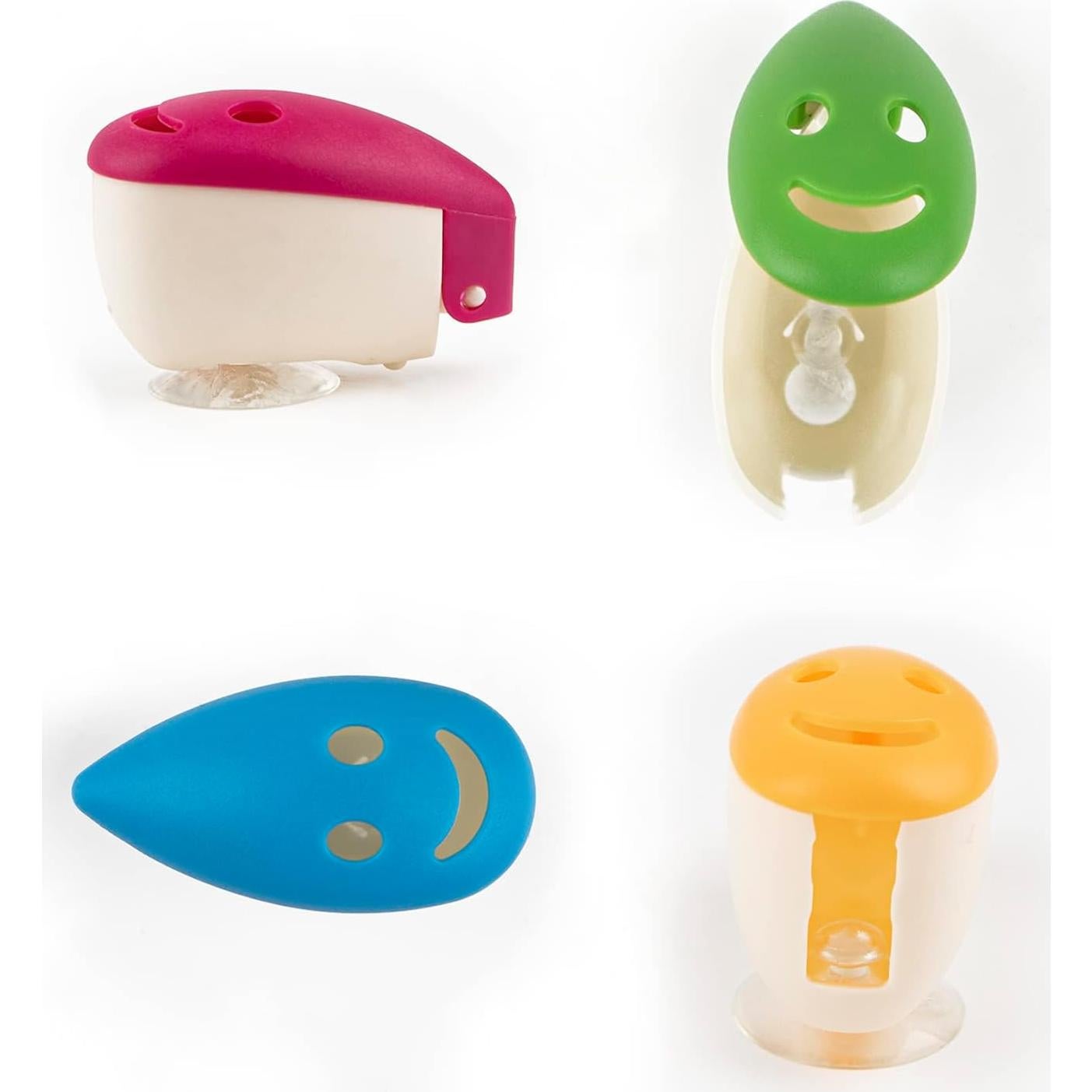 Tapa de Cabeza de Cepillo de Dientes AUEAR 8 Paquete Ventosa