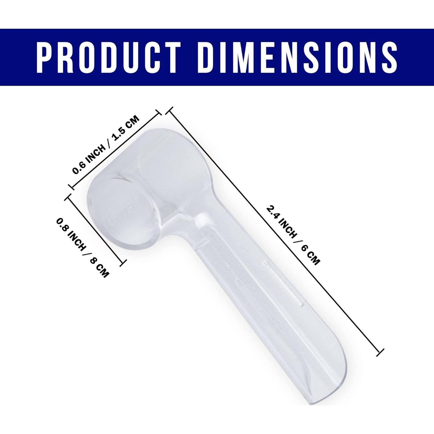 Paquete de 4 tapas protectoras iBrush para cabezales Oral-B