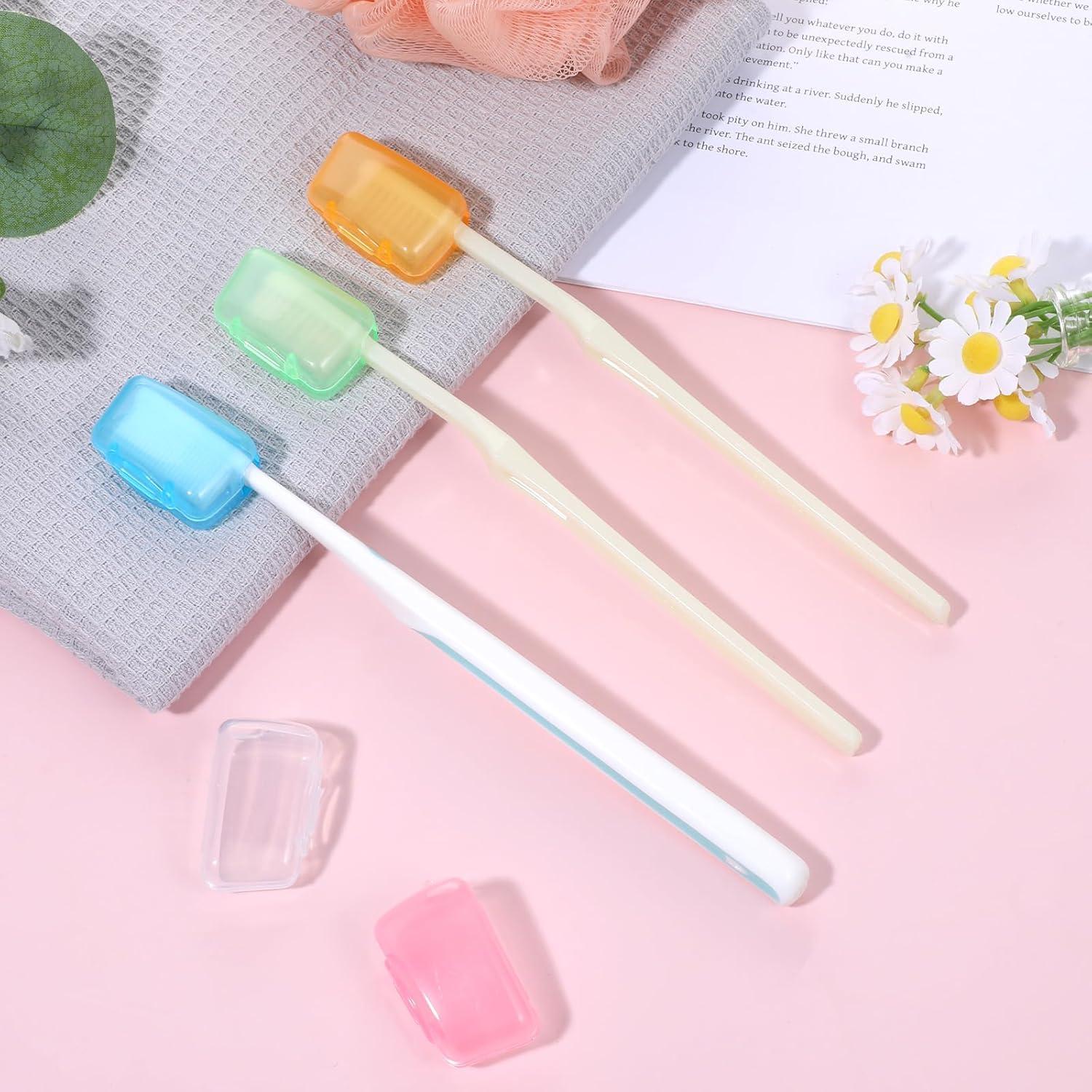 80 Estuches Protectores para Cepillos de Dientes Gtziqa