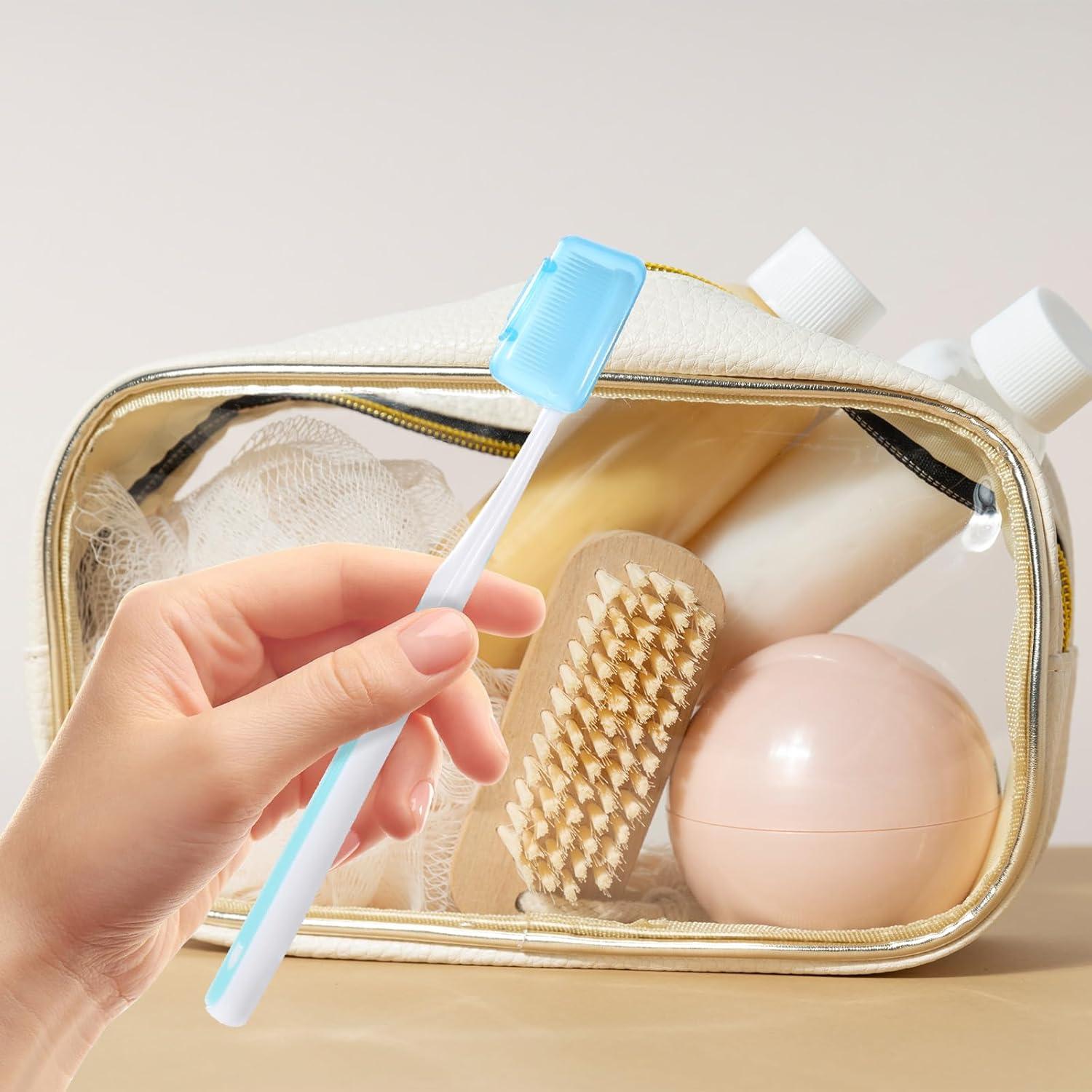 80 Estuches Protectores para Cepillos de Dientes Gtziqa