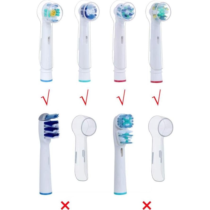 Paquete de 8 cubiertas para cepillos de dientes Oral-B