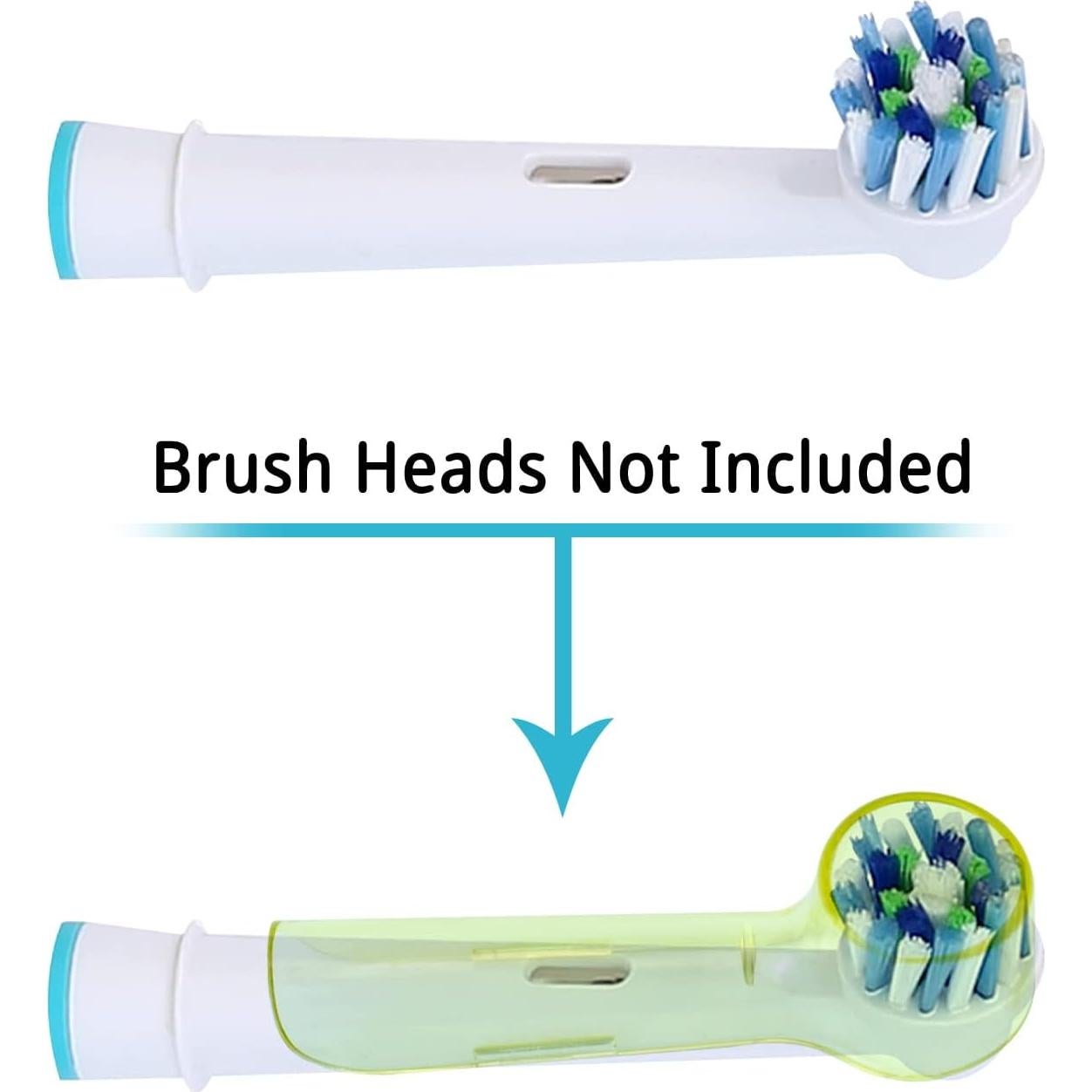 Cubiertas para Cabezas de Cepillo Eléctrico Oral B - 2 Pcs