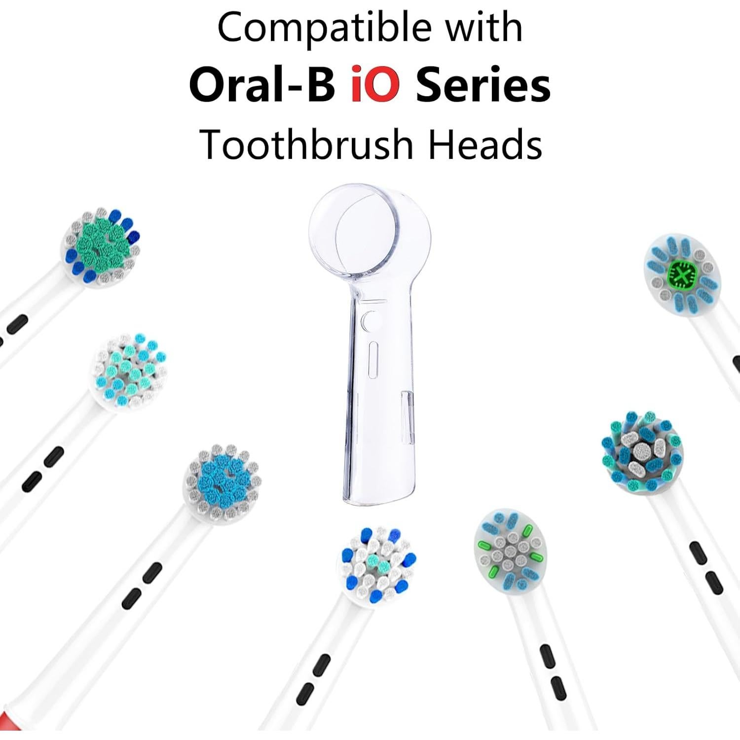 Funda de Cepillo de Dientes Oral B iO - 12 Paquete, Protección y Ventilación