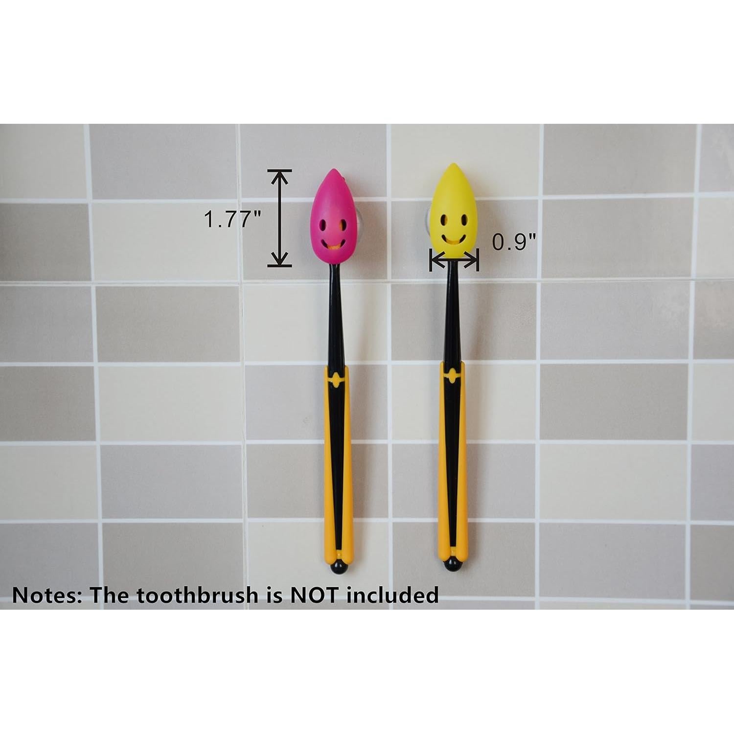 Juego de 4 tapas para cepillo de dientes Excelity con ventosa