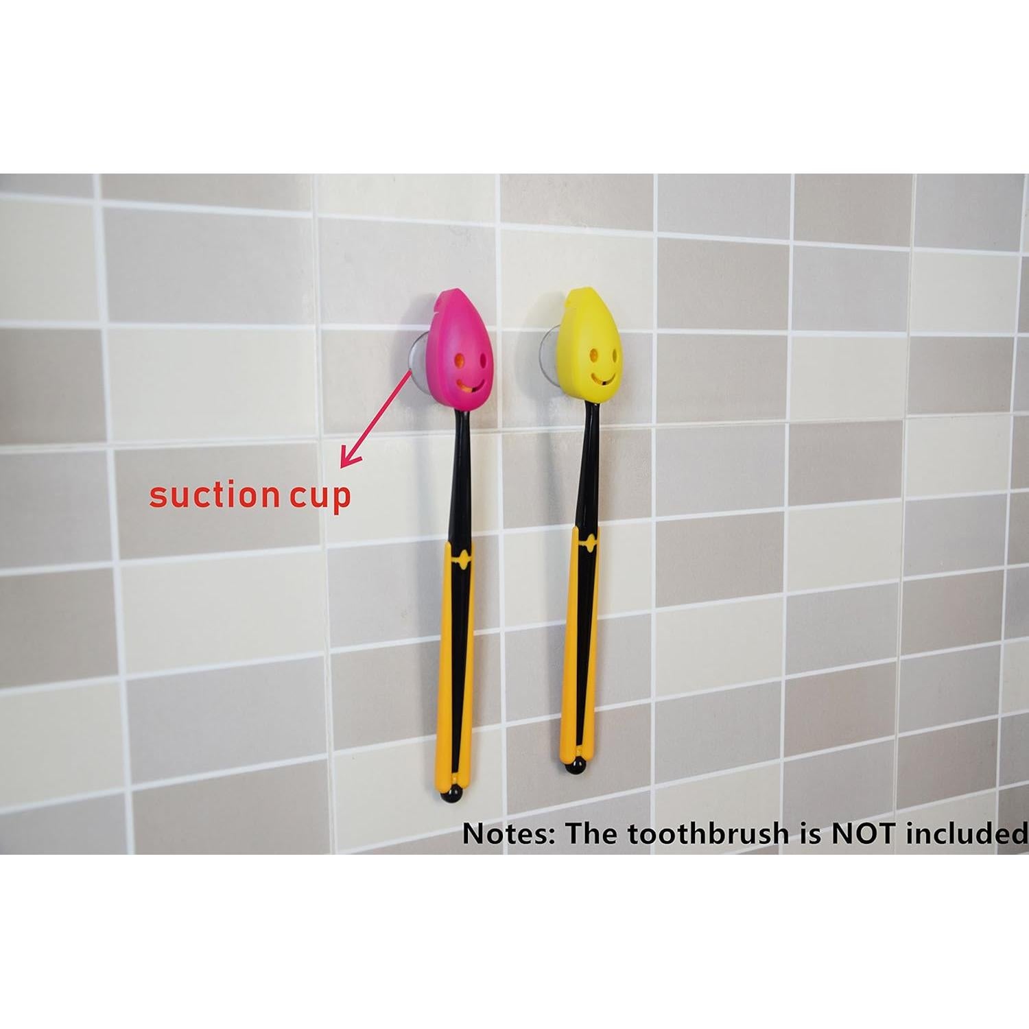 Juego de 4 tapas para cepillo de dientes Excelity con ventosa