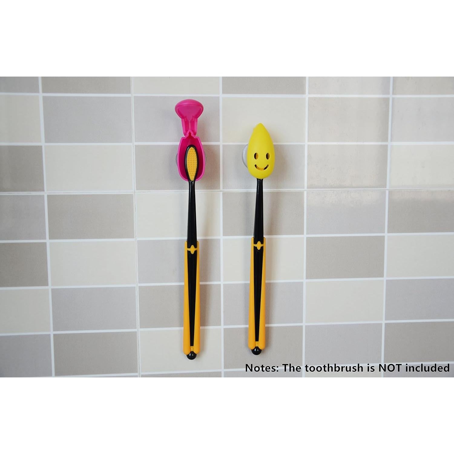 Juego de 4 tapas para cepillo de dientes Excelity con ventosa