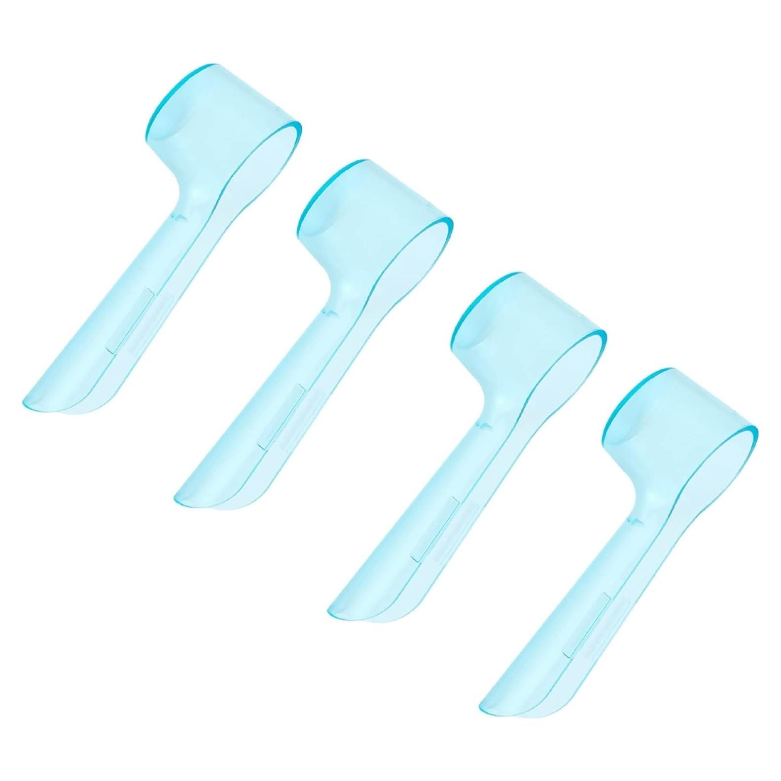 Paquete de 4 cubiertas para cabezales de cepillo Oral B Azul