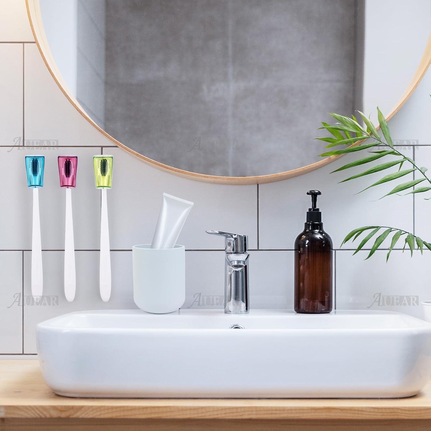 Cubiertas de Cabeza de Cepillo de Dientes AUEAR 3 Paquete Ecológicas