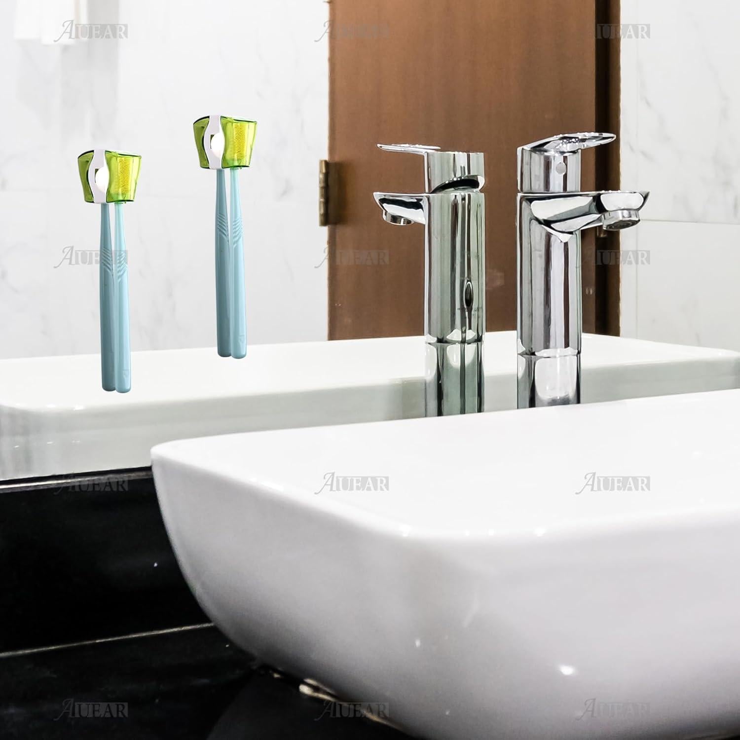 Cubiertas de Cabeza de Cepillo de Dientes AUEAR 3 Paquete Ecológicas