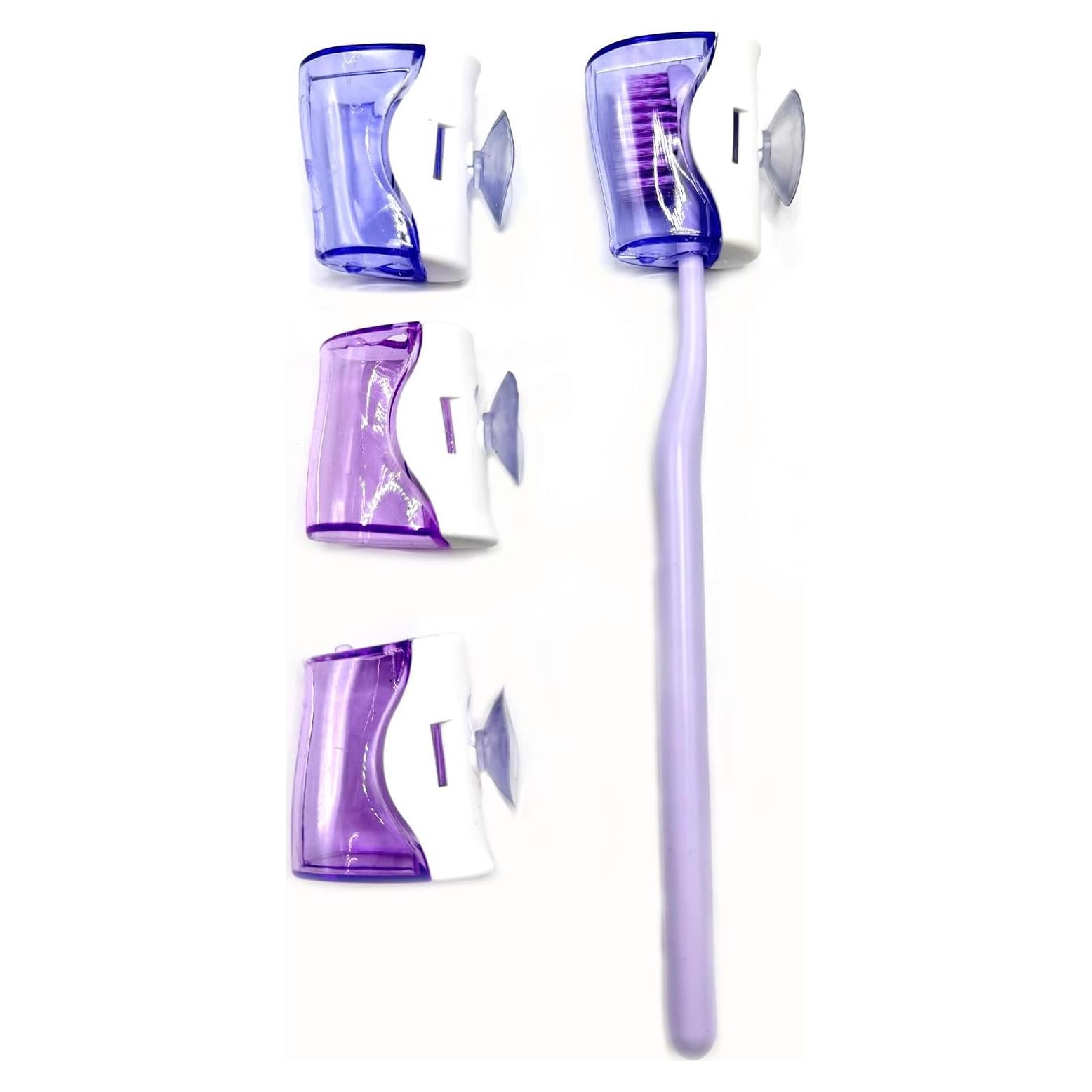 4 Cubiertas de Cabeza de Cepillo de Dientes LSETUTIYY Viaje