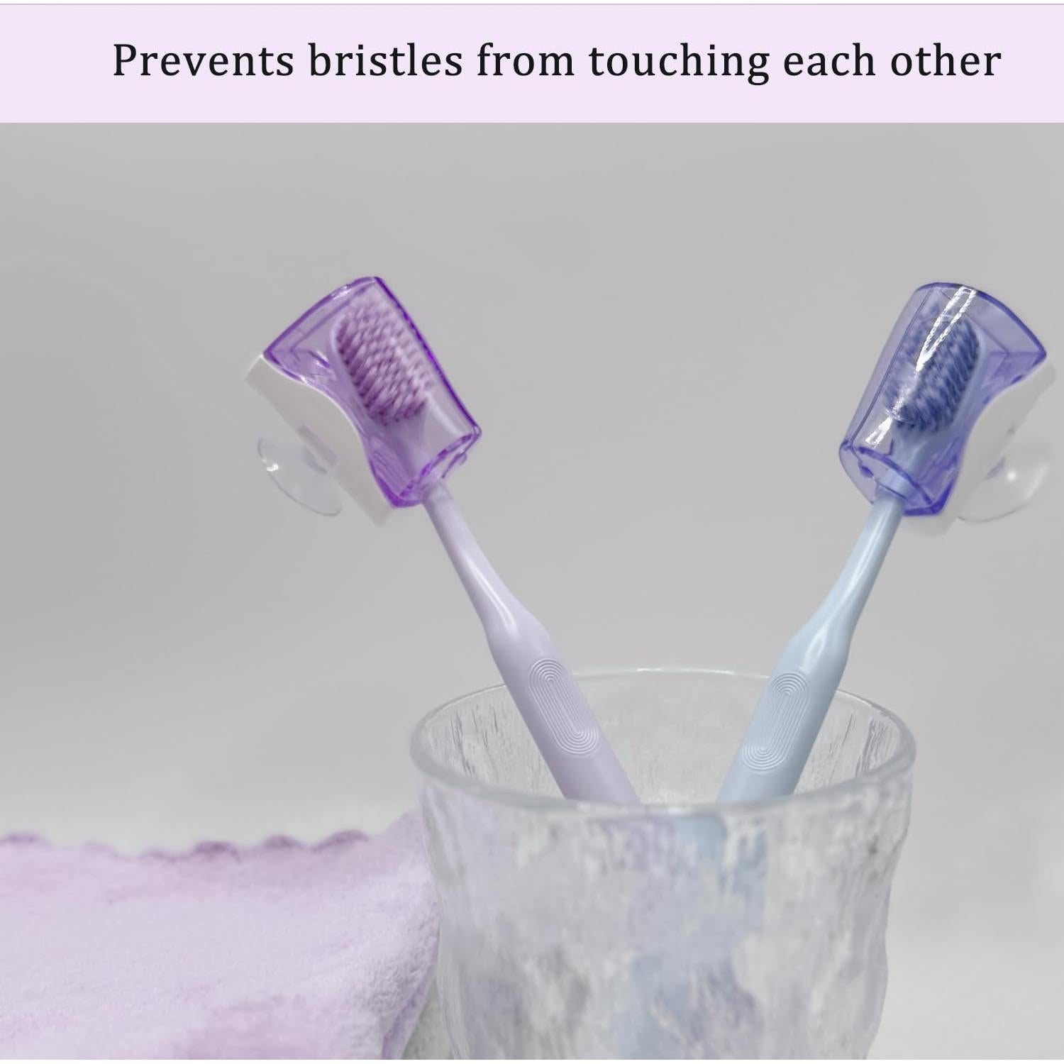 4 Cubiertas de Cabeza de Cepillo de Dientes LSETUTIYY Viaje