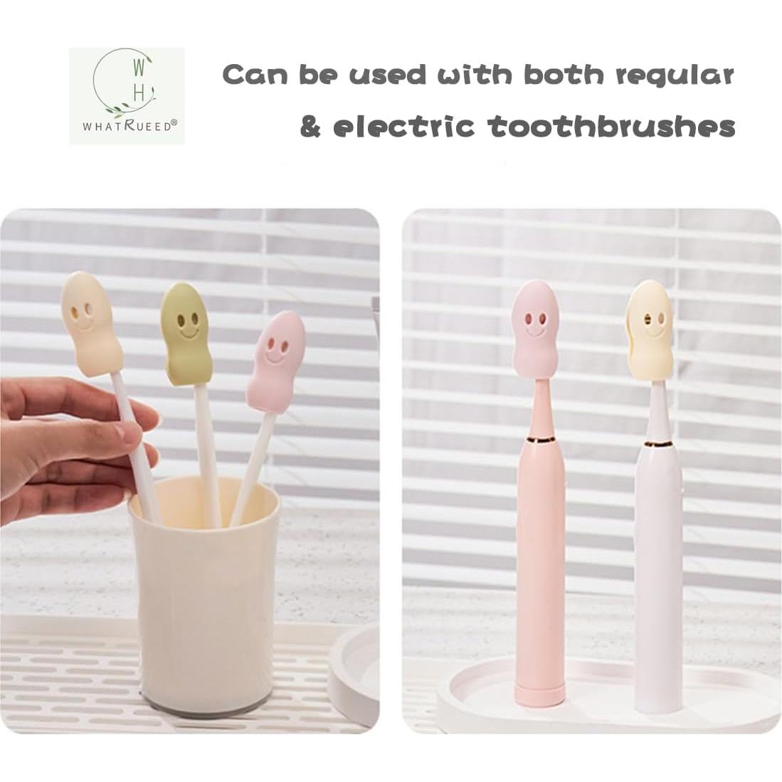 Funda Protectora de Cepillo de Dientes Niños whatRUeed - 8 Piezas