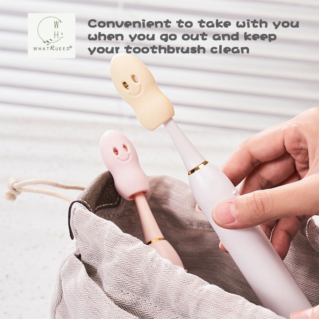 Funda Protectora de Cepillo de Dientes Niños whatRUeed - 8 Piezas