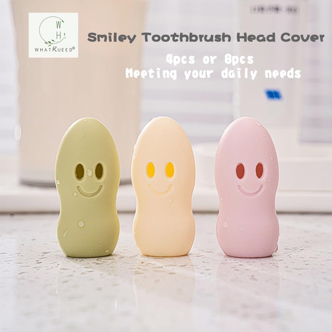 Funda Protectora de Cepillo de Dientes Niños whatRUeed - 8 Piezas