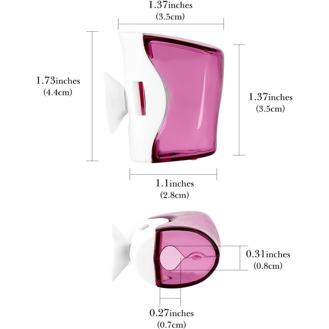 Cubiertas de Cabeza de Cepillo de Dientes Linkidea 3PCS Ventosa