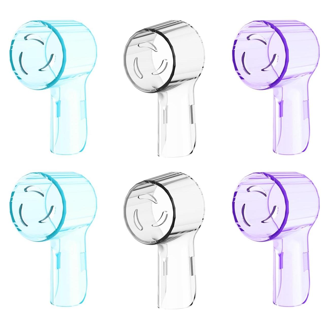 Cubierta para cepillo de dientes eléctrico Oral-B - 6 tapas de colores
