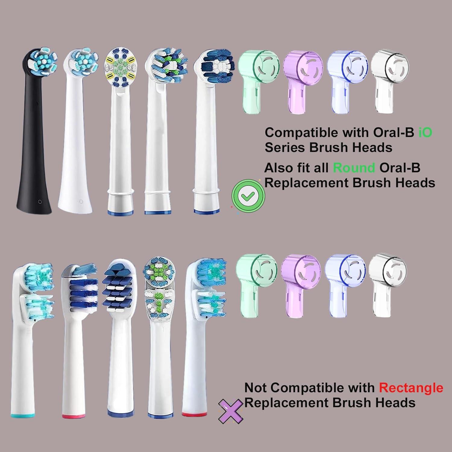 Cubiertas a Prueba de Polvo ASYH para Cepillos Oral B - 8 Pcs