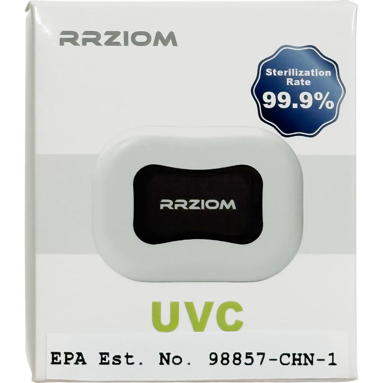 Estuche Desinfectante para Cepillos de Dientes RRZIOM Blanco