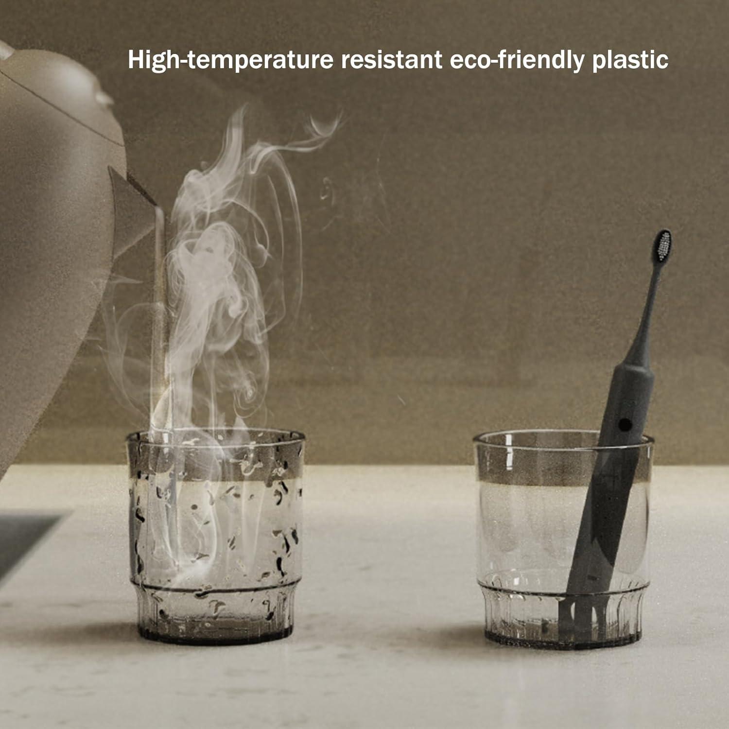 Soporte para Cepillos de Dientes THWRAI Negro 2 Pack Montaje en Pared