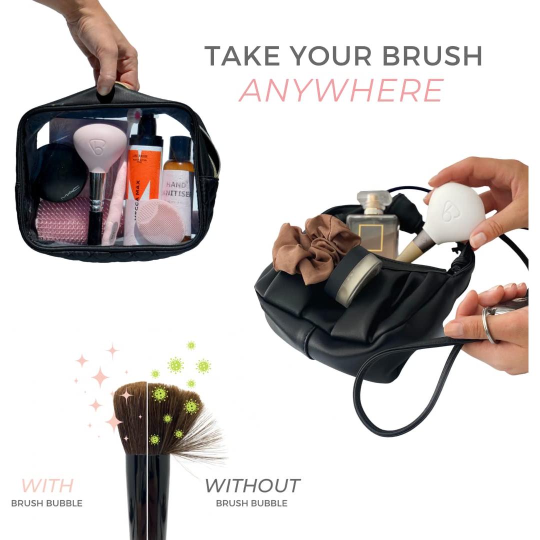 Cubiertas de Silicona para Brochas de Maquillaje - Set de 2