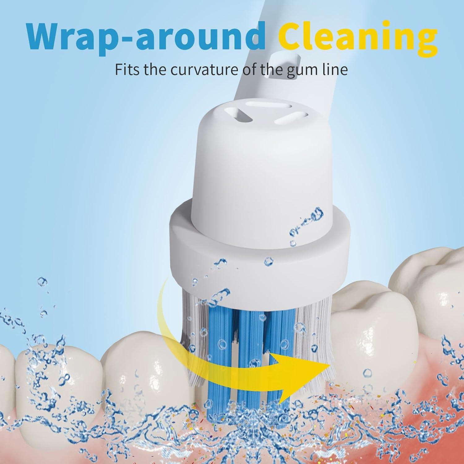 Paquete de 8 Cabezales de Cepillo GENKENT para Oral B