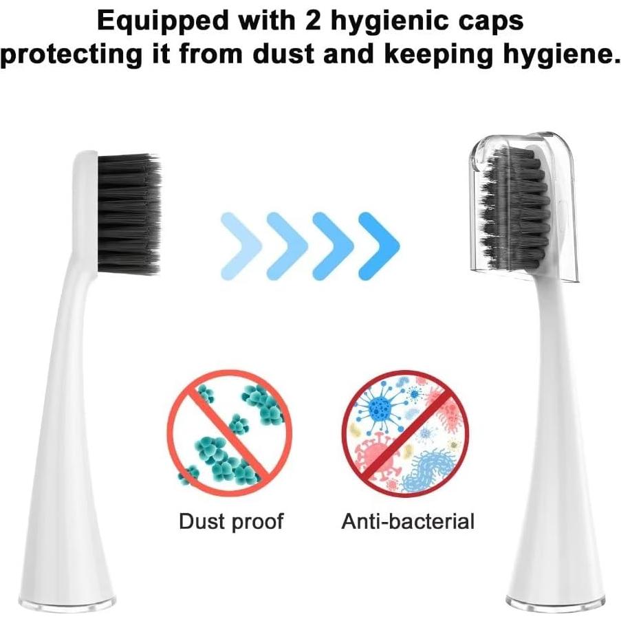 Cabezas de cepillo de repuesto YUNCHI para Burst - 5 unidades