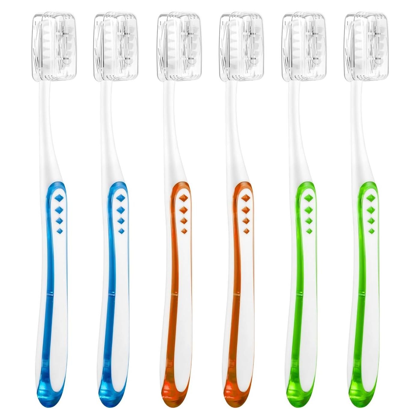 Cepillos de Dientes Extra Suaves Frekare - 6 Unidades para Dientes Sensibles