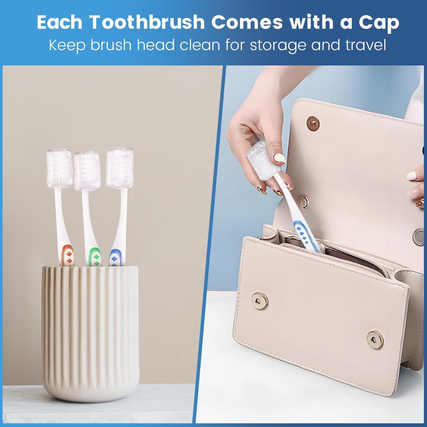 Cepillos de Dientes Extra Suaves Frekare - 6 Unidades para Dientes Sensibles