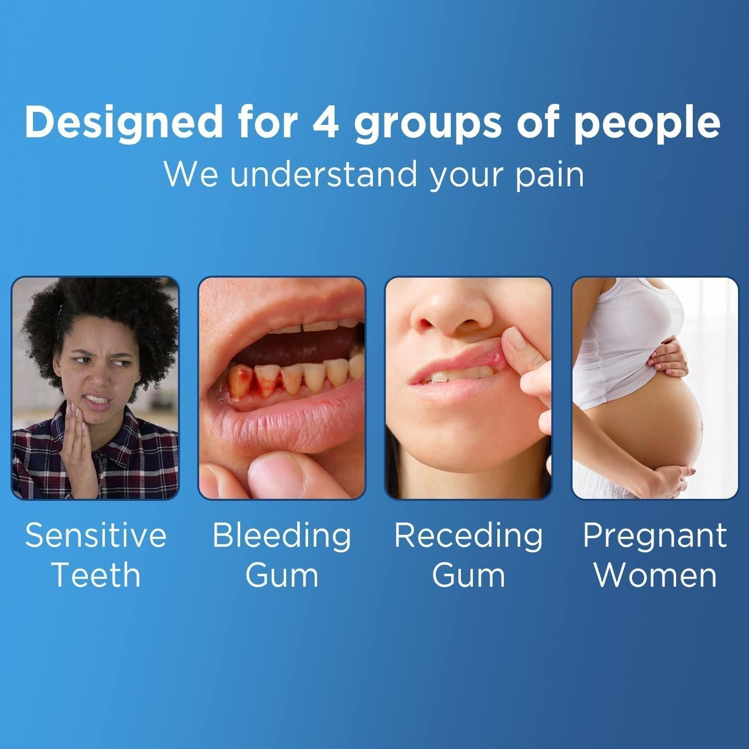 Cepillos de Dientes Extra Suaves Frekare - 6 Unidades para Dientes Sensibles