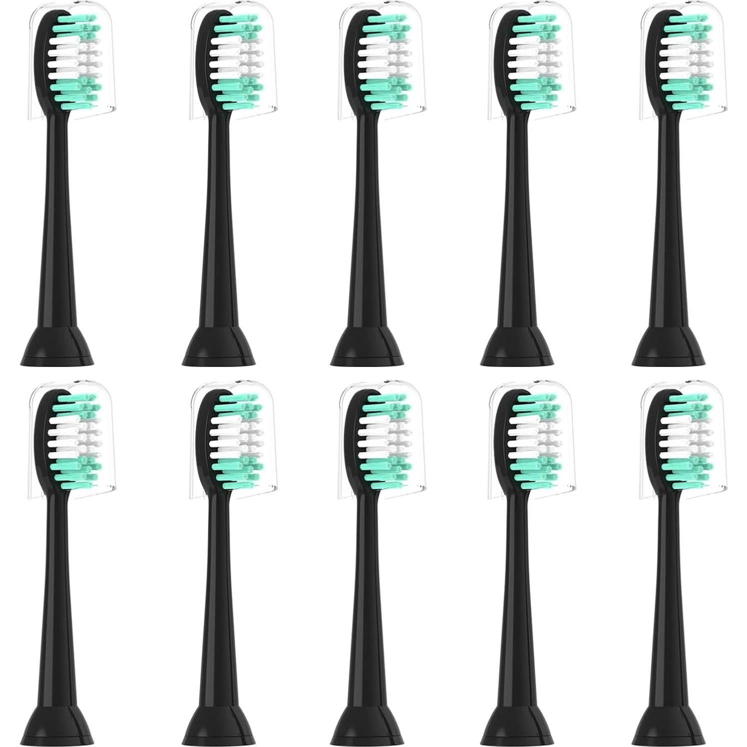 Cabezas de cepillo de dientes repuesto EveryStep 10 unidades AquaSonic