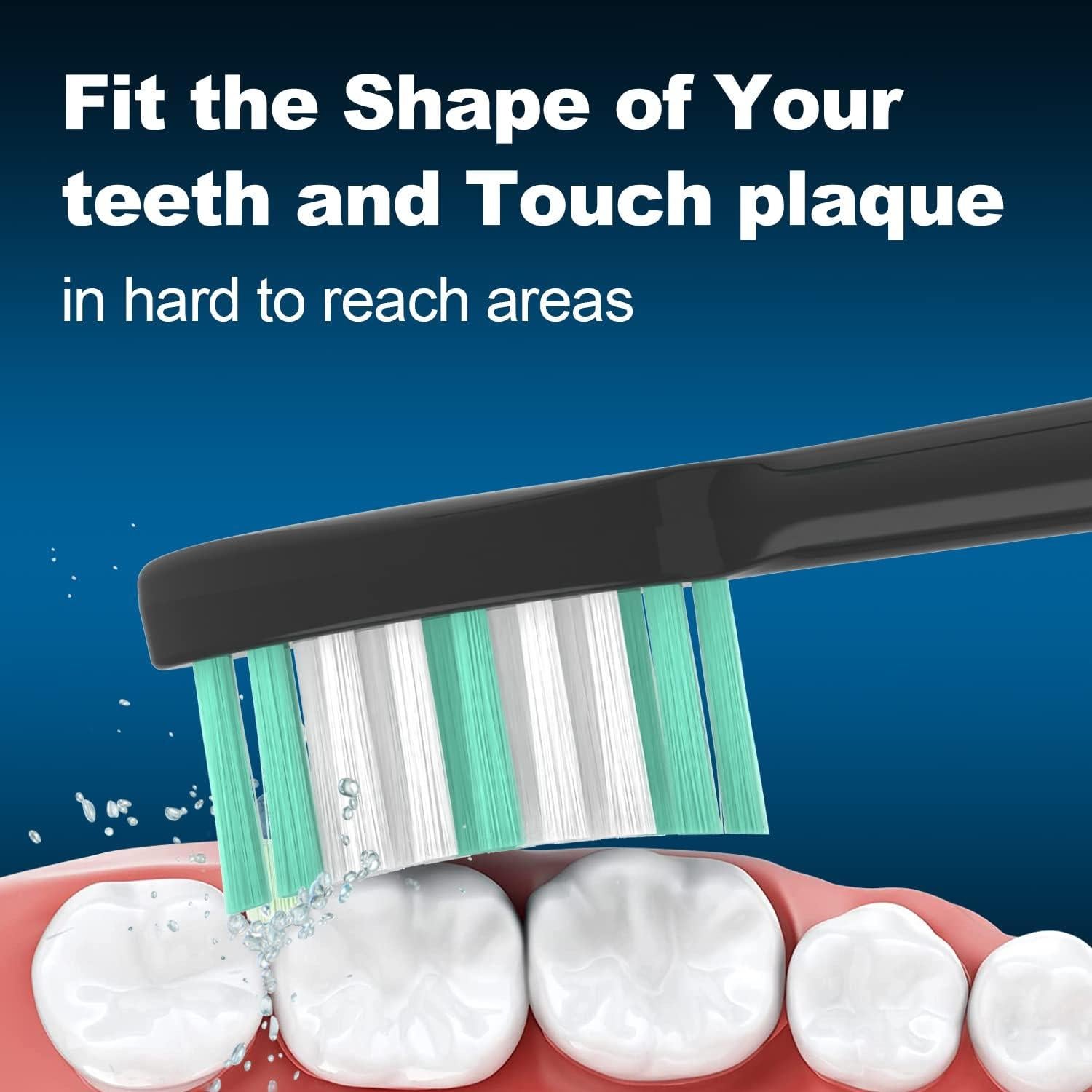 Cabezas de Reemplazo para Cepillo Eléctrico AquaSonic - 10 Piezas