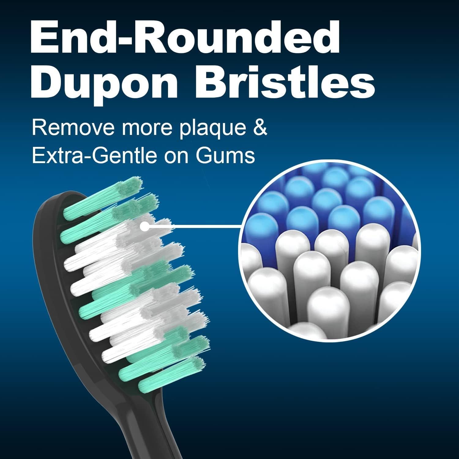 Cabezas de Reemplazo para Cepillo Eléctrico AquaSonic - 10 Piezas