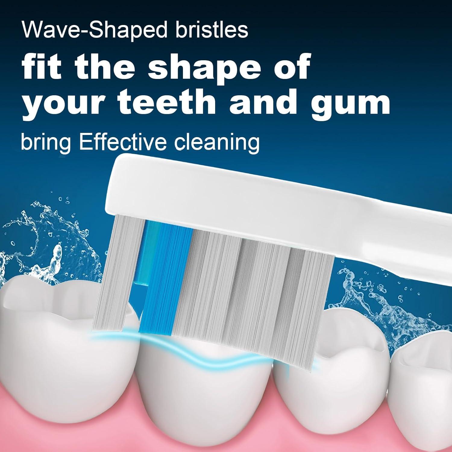 Cabezas de Repuesto FitMount para WaterPik Sonic Fusion - 6 Paquetes