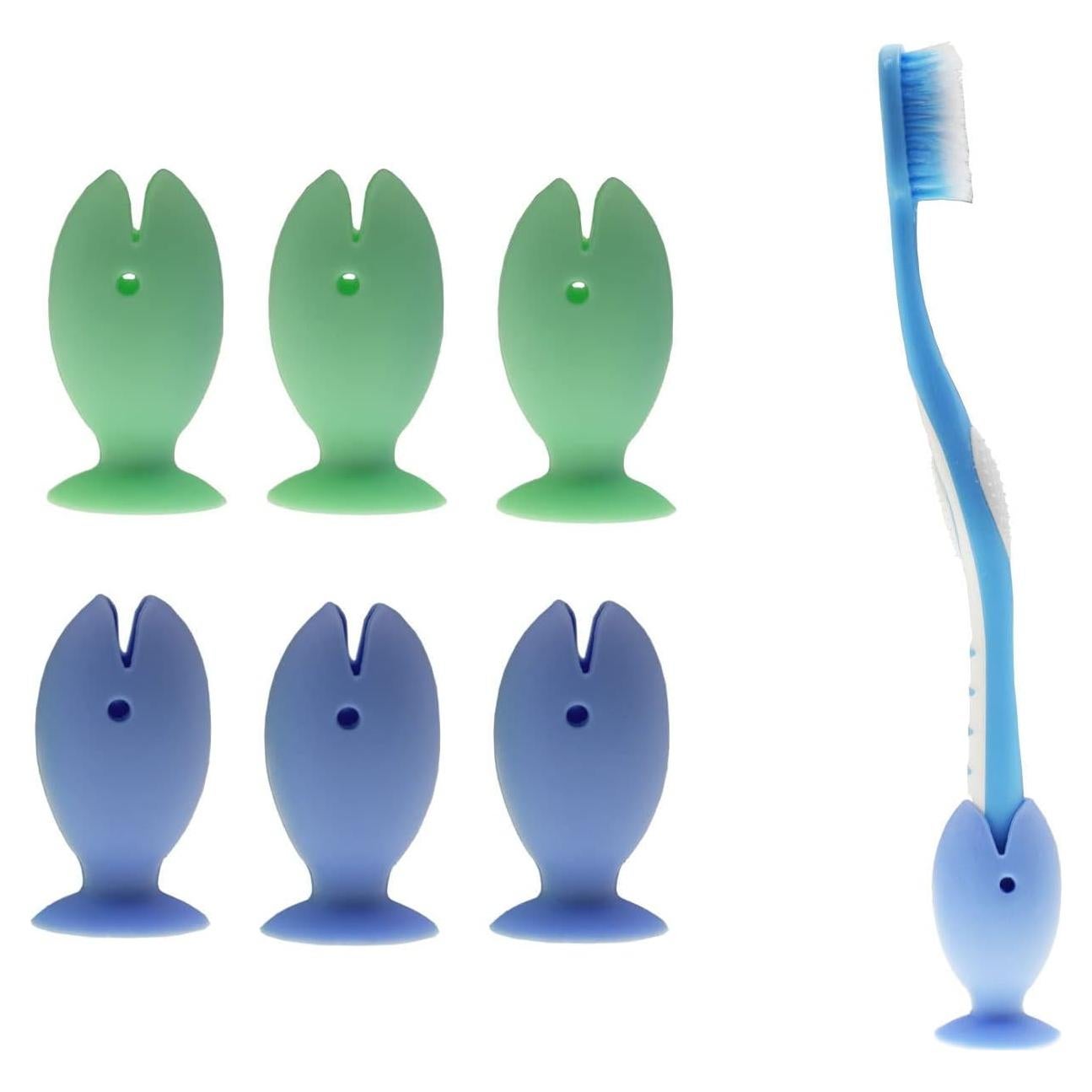 Estuche de Silicona para Cepillo de Dientes N/C 6 Piezas