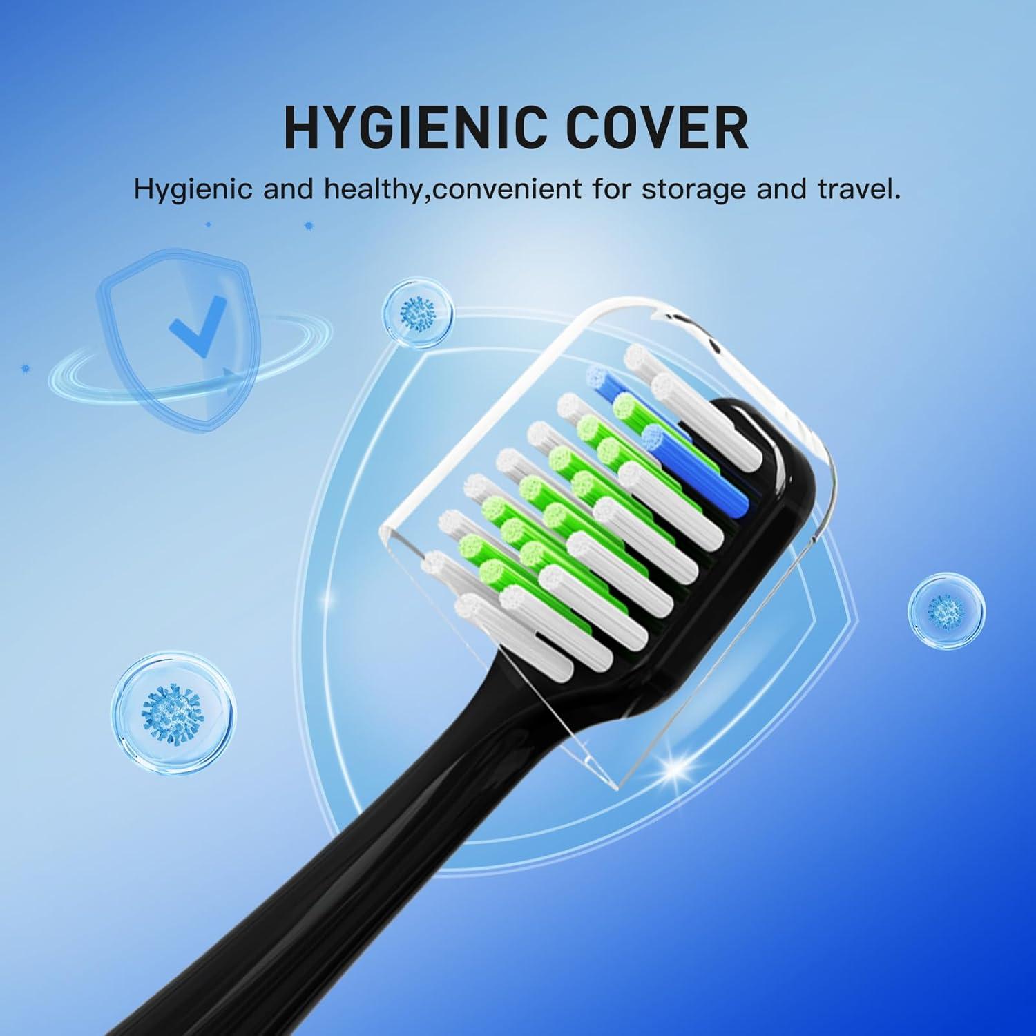 Cabezas de Repuesto para Cepillos Waterpik DenSecc 6 Unidades