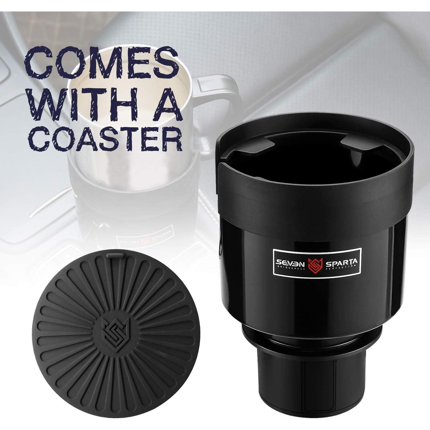 Soporte para Taza de Coche Seven Sparta CP1210 Negro 8.6-9.7 cm