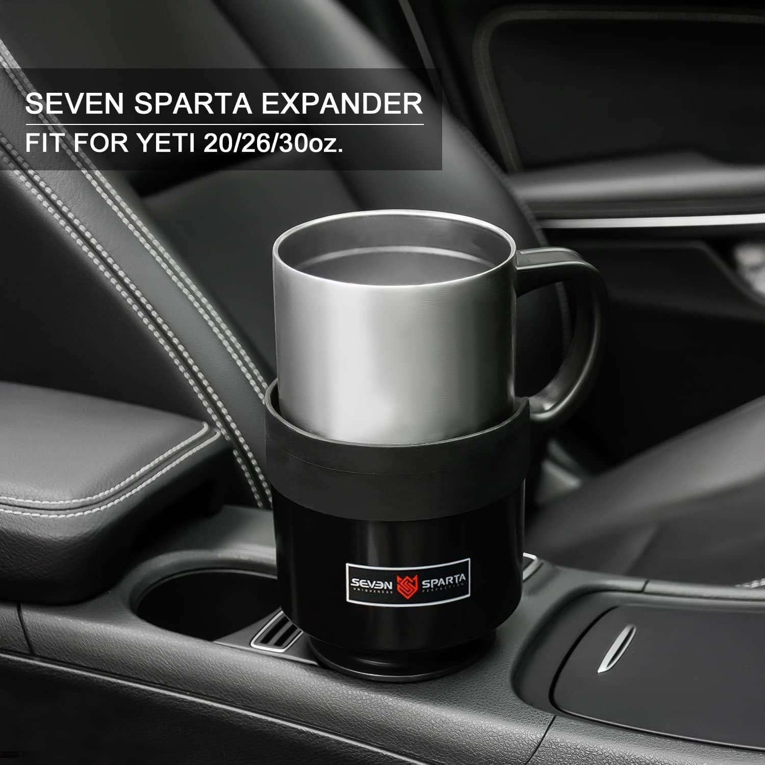 Soporte para Taza de Coche Seven Sparta CP1210 Negro 8.6-9.7 cm