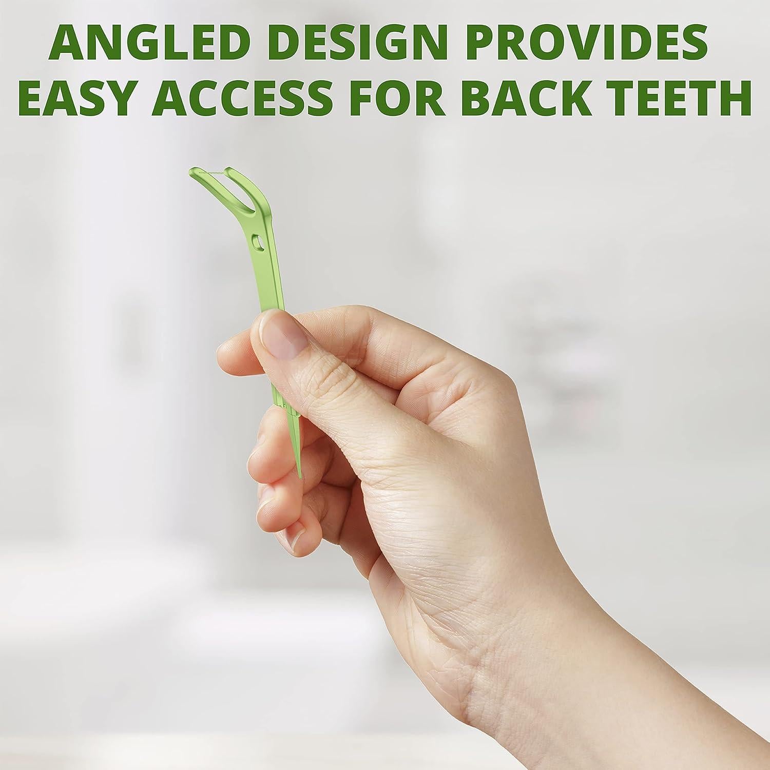 Flossers Dentales Plackers Micro Menta 75 Unidades