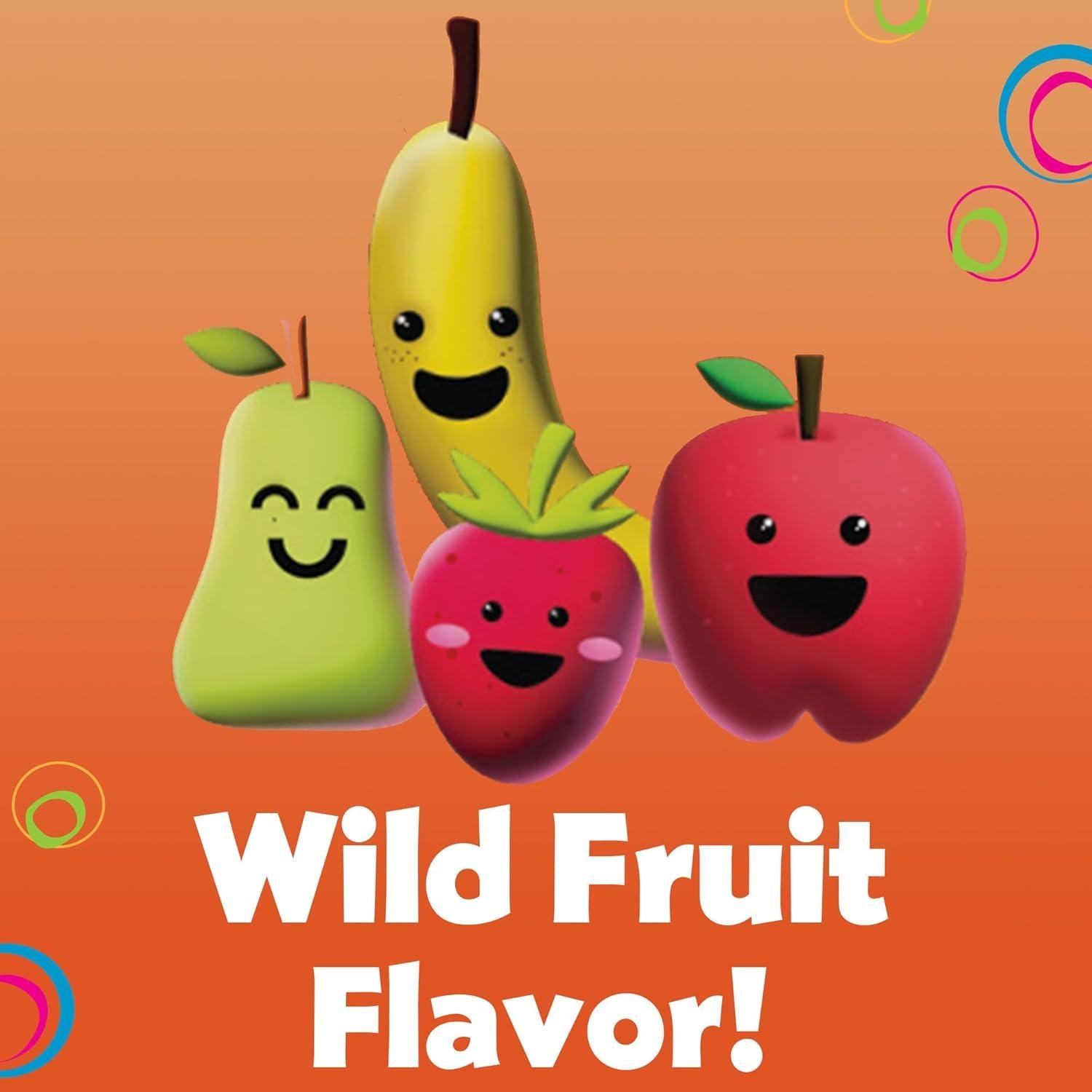 Hilos Dentales Divertidos DenTek para Niños - 75 Unidades Sabor Fruta Silvestre