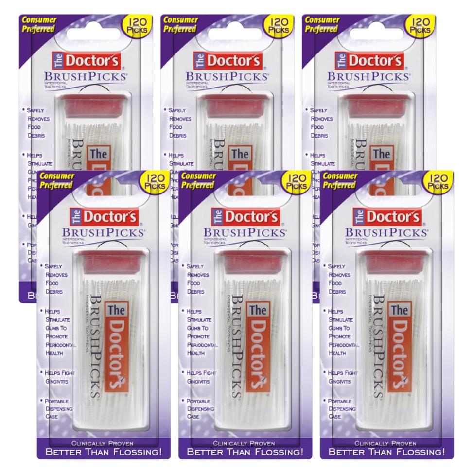 Palillos Interdentales 2 en 1 The Doctor | 120 Unidades