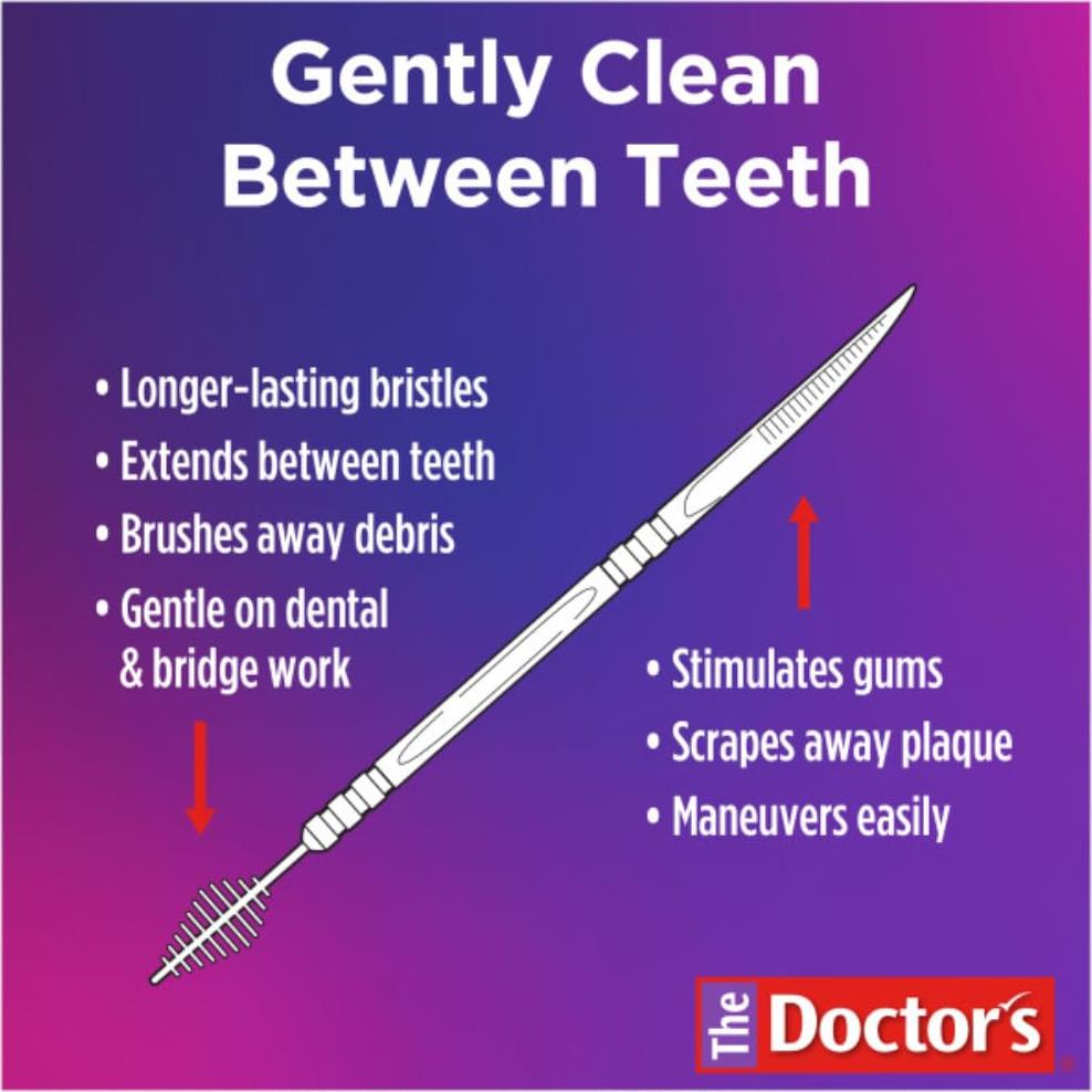 Palillos Interdentales 2 en 1 The Doctor | 120 Unidades