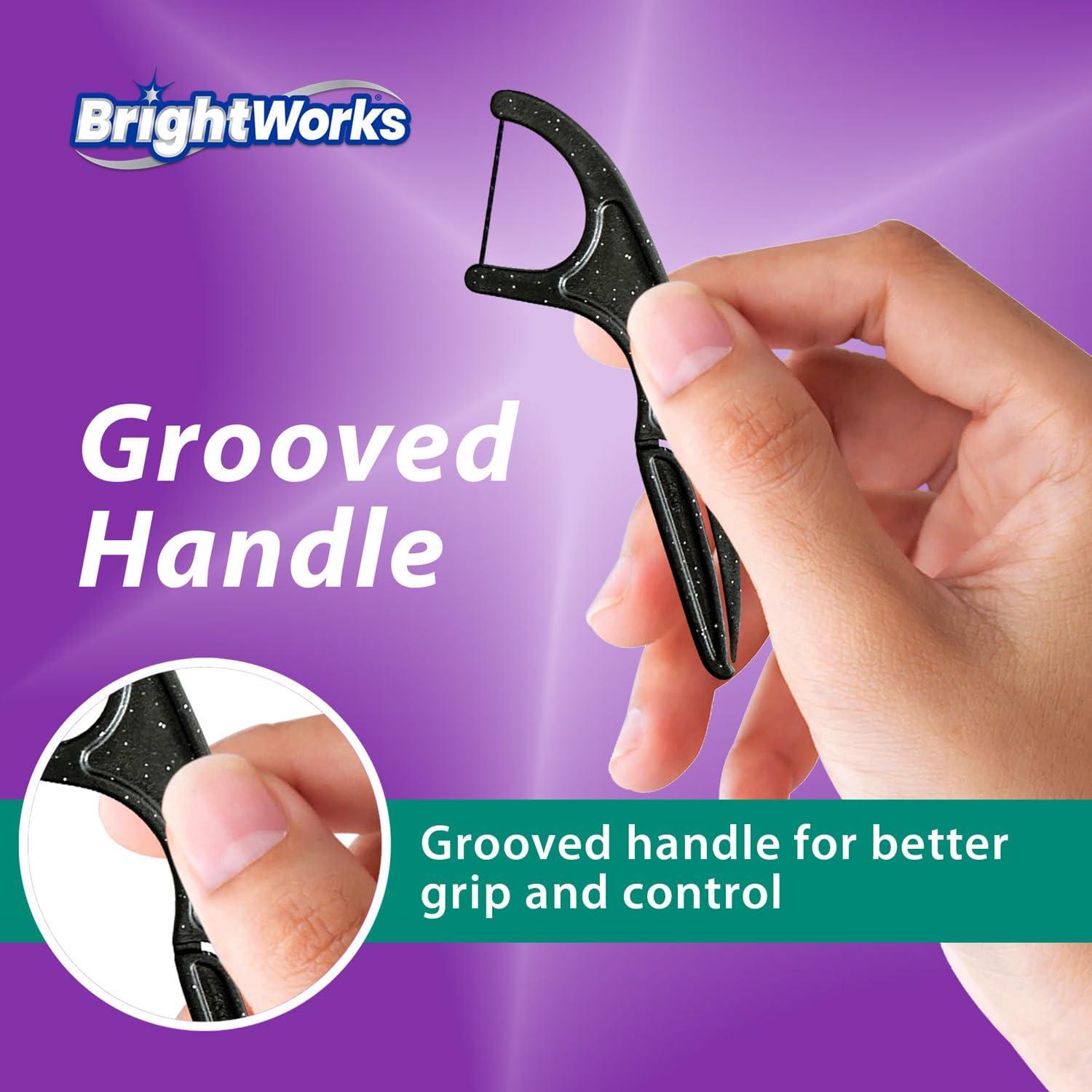 Palillos de Hilo Sostenibles Brightworks - 225 Unidades - Menta y Carbón