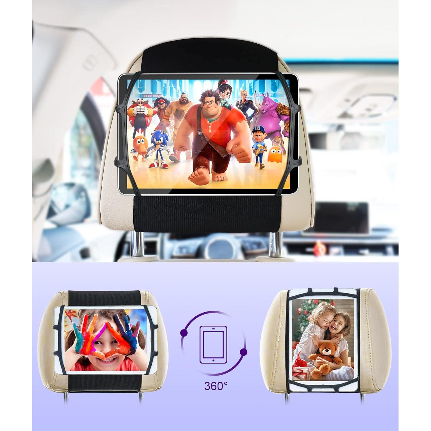 Soporte de Tableta para Reposacabezas de Coche Lpoake 2 Paquete