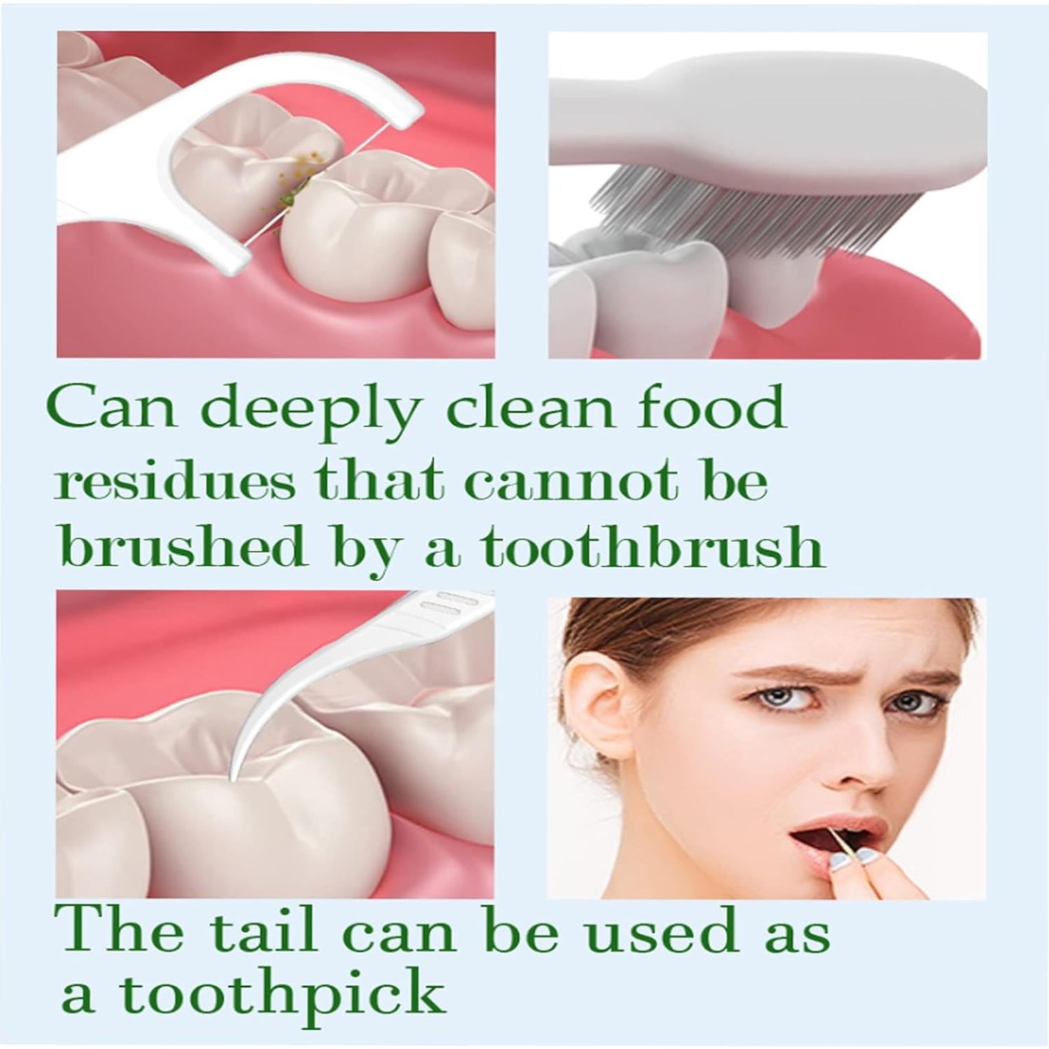 Palillos de Hilo Dental Holy Rose 500 Unidades Alta Calidad